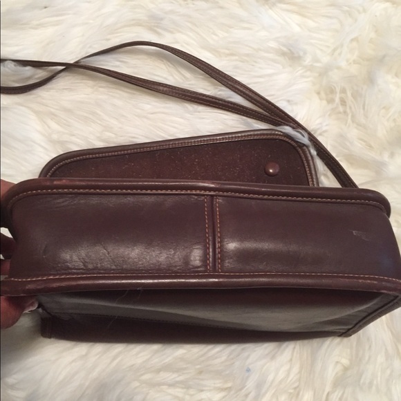 Vintage Lady Atlas Brown Leather Cross Bod… - Picture 7 of 8